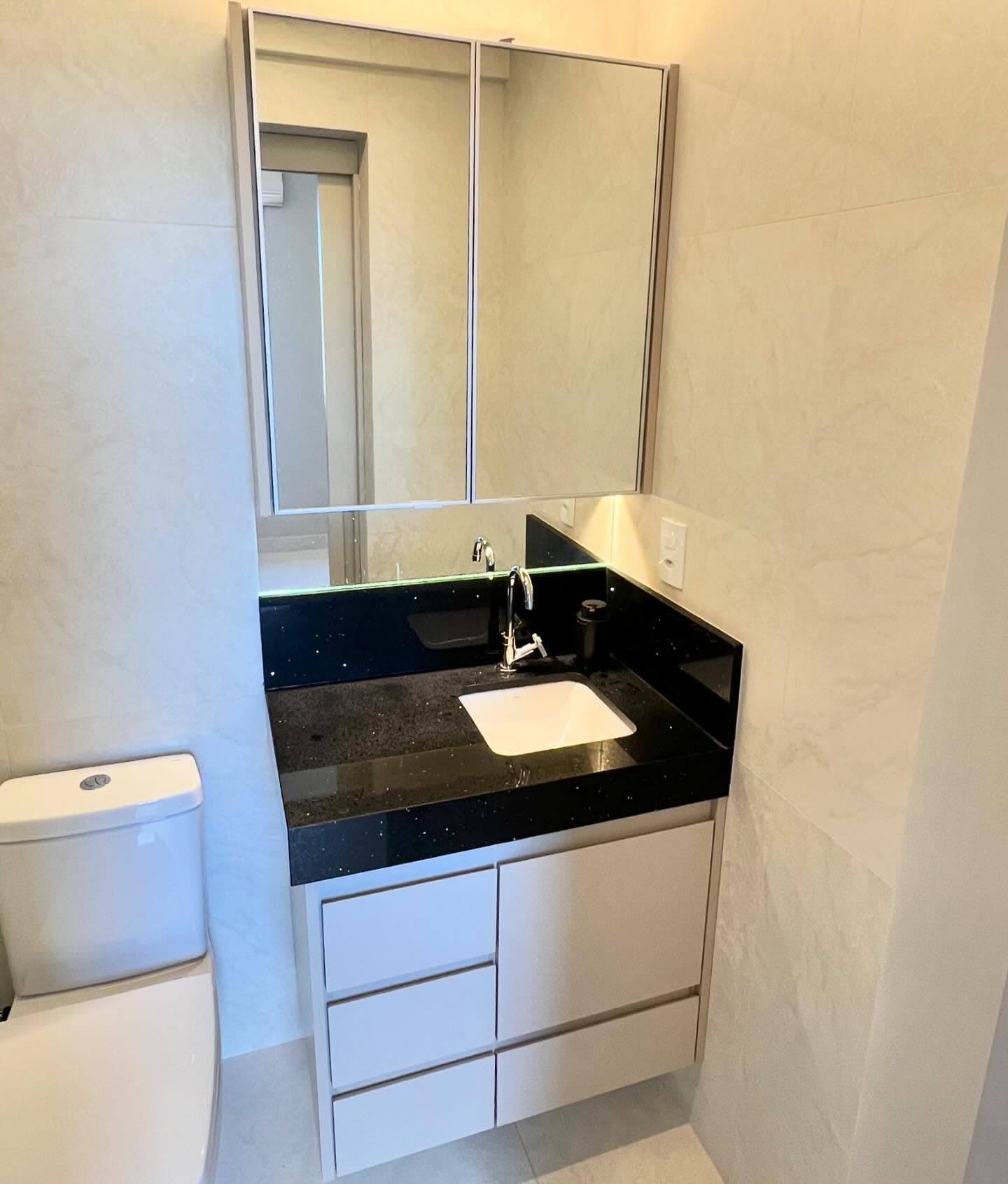Lavabo Sofisticado e Compacto